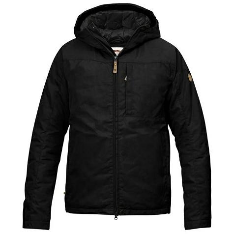 Fjallraven Men Kiruna Winter Jacket Black PH61026 Philippines